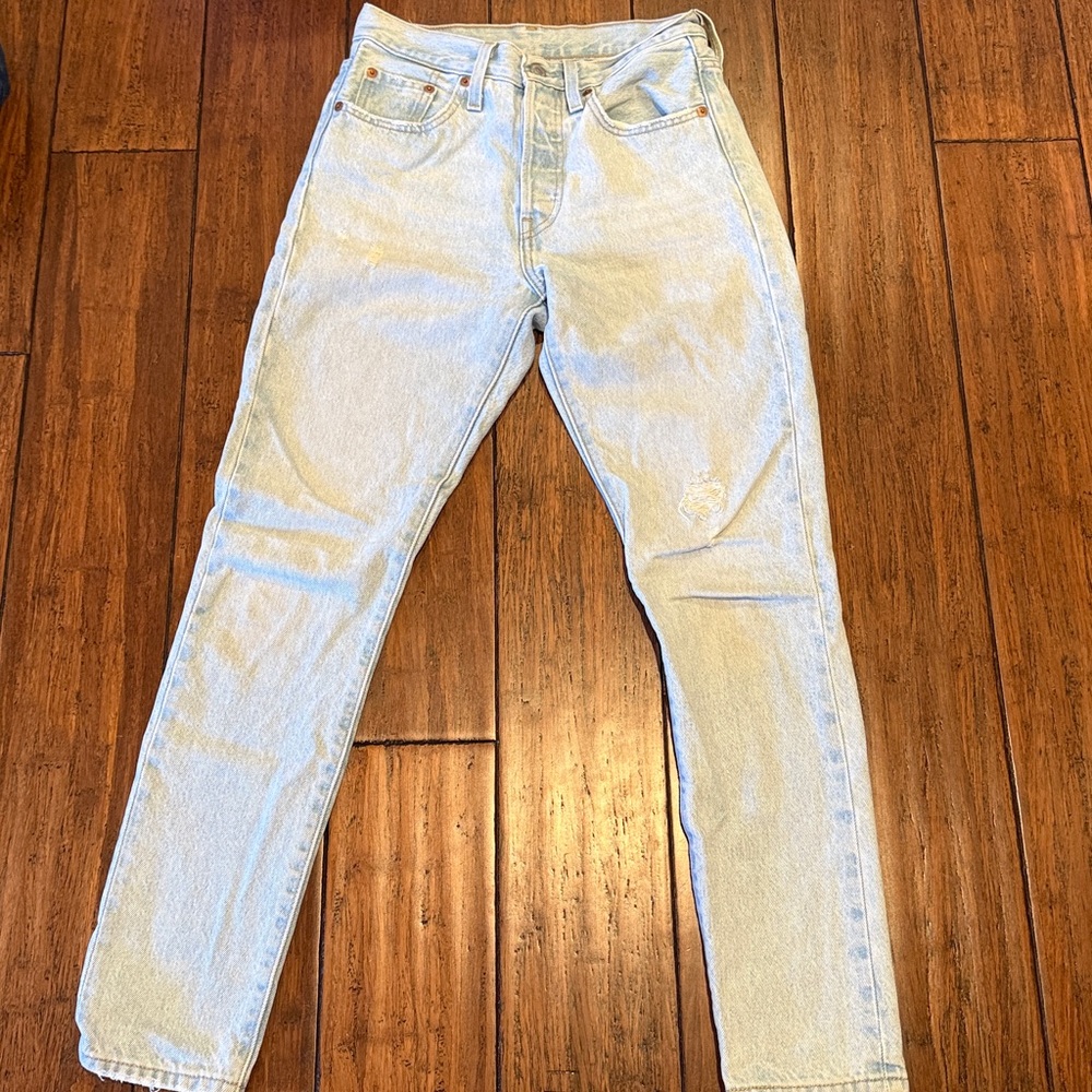 Levi's Classic Blue 501 Skinny Jeans